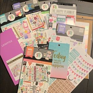 Lot of Productivity Planner Stickers